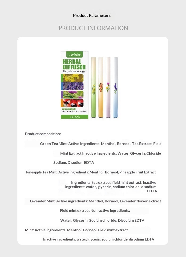 Herbal Stick Series Gently Formulated Ingredients To Nourish And Soothe The Body Care Stick